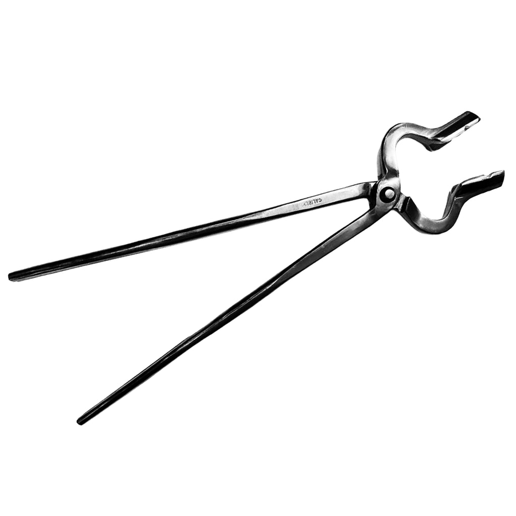 Short V-Bit Blacksmith Tongs (14.5